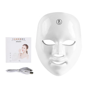 Touch Screen Seven-color Light Mask LED Photon Skin Rejuvenation